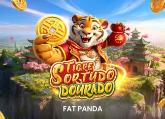 FatPanda : Tigre Sortudo Dourado - TROPICANA77